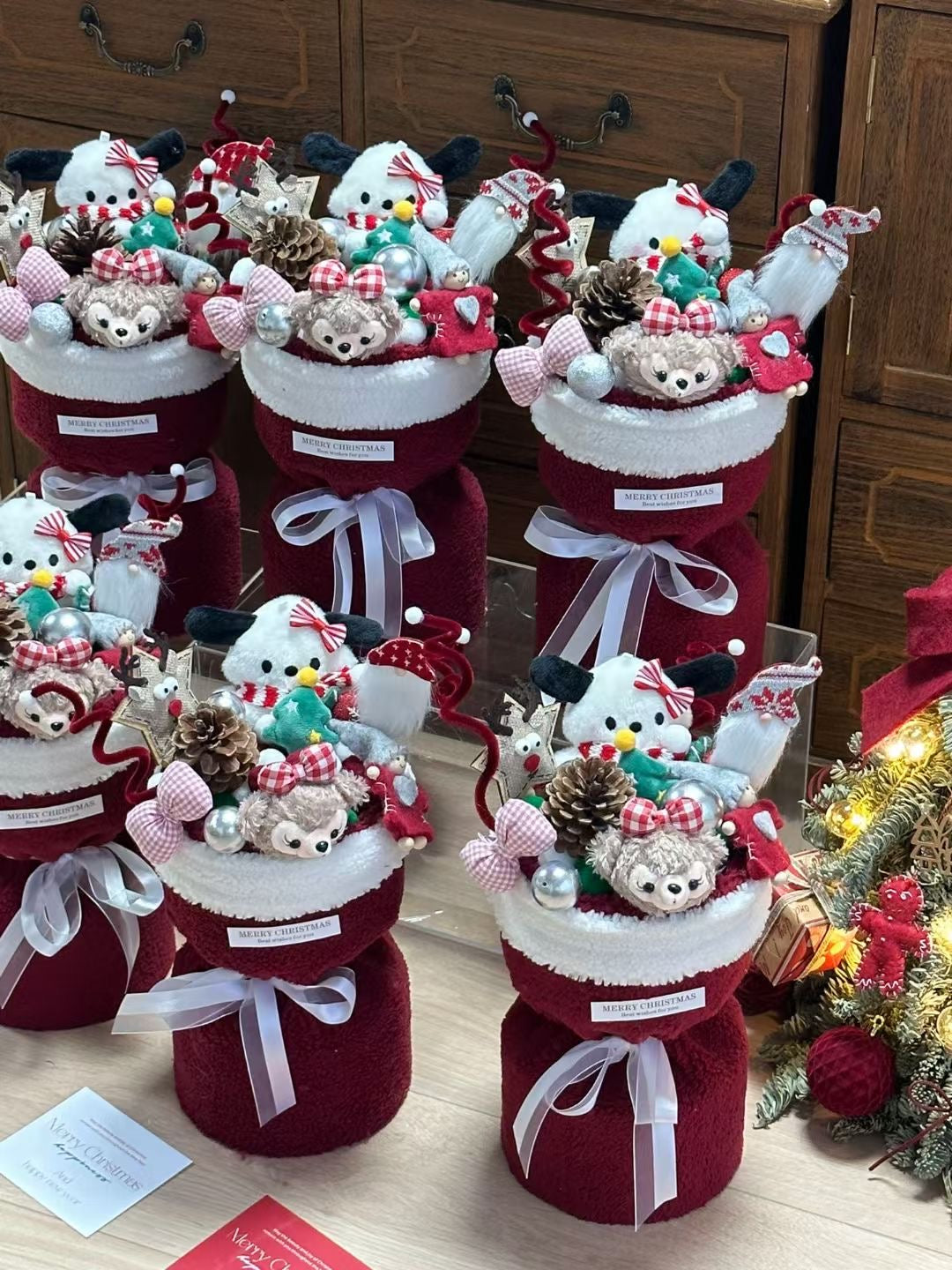 Christmas Doll Bouquet